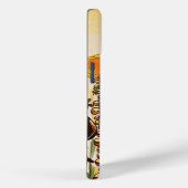 Oranje papaver bruine stengels Case-Mate iPhone case (Achterkant / Rechts)