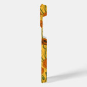 Oranje papaver iPhone hoesje (Linkerkant)