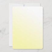 Oranje papaver kaart (Achterkant)