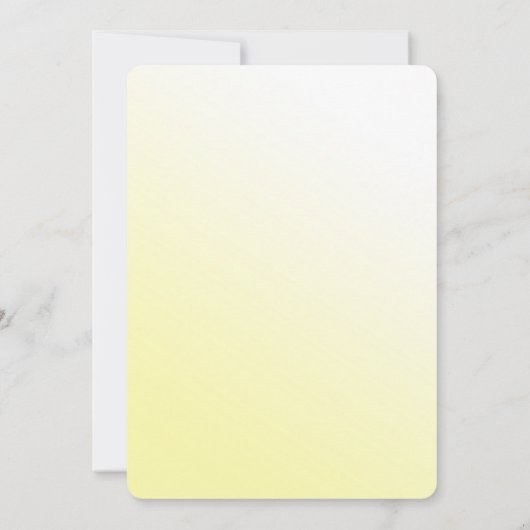 Oranje papaver kaart (Achterkant)