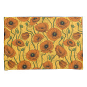 Oranje papaver kussensloop (Voorkant-Rechts)