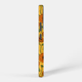 Oranje papaver samsung galaxy hoesje (Rechterkant)