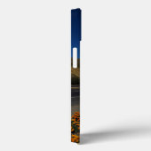 Oranje papaverbloei in Wereldbol Arizona Case-Mate iPhone Case (Achterkant / Rechts)