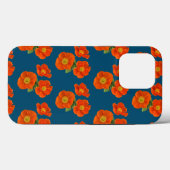 Oranje papaverbloemen Case-Mate iPhone case (Achterkant (horizontaal))