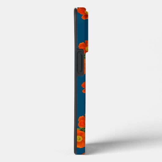 Oranje papaverbloemen Case-Mate iPhone case (Achterkant / Rechts)
