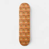 Oranje papier gevouwen tijgerzijde persoonlijk skateboard (Voorkant)