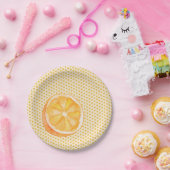 Oranje Papieren Bordje (Feest)