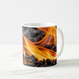 Oranje pappa koffie Mok van de vrijheid