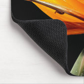 Oranje Paradijsvogel Plant Bloom Floral Muismat (Hoek)