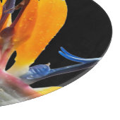 Oranje Paradijsvogel Plant Bloom Floral Snijplank (Hoek)