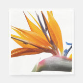 Oranje Paradijsvogel Plant Floral Servet (Voorkant)