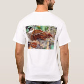 Oranje Pardalis Chameleon T-shirt (Achterkant)