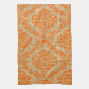 Oranje Parisian Moods Damask Theedoek