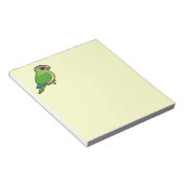 Oranje parkiet notitieblok (Schuin)