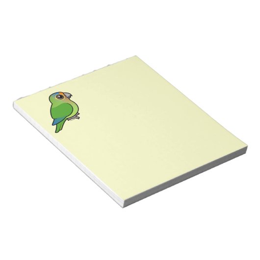 Oranje parkiet notitieblok (Schuin)