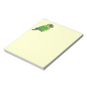 Oranje parkiet notitieblok (Linkerzijde)