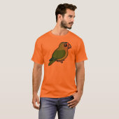 Oranje parkiet t-shirt (Voorkant volledig)