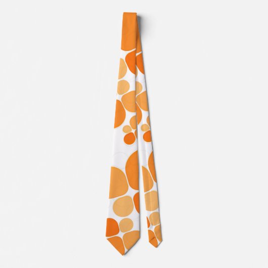 Oranje partij stropdas (Voorkant)