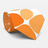 Oranje partij stropdas (Opgerold)