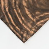 oranje pasleydeklaag fleece deken (Hoek)