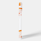 Oranje pastelregenboogpatroon, aangepast aan de be Case-Mate iPhone case (Achterkant / Rechts)