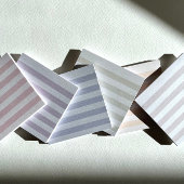 Oranje pastelstreep Post-it notes