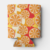 Oranje patroon blikjeskoeler (Achterkant)