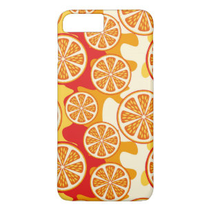 Oranje patroon Case-Mate iPhone case