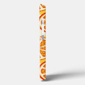 Oranje patroon Case-Mate iPhone case (Achterkant / Links)