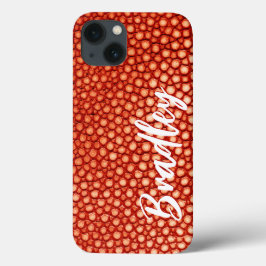 Oranje patroon Case-Mate iPhone case