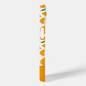 Oranje patroon Case-Mate iPhone case (Achterkant / Rechts)