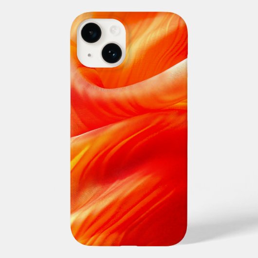 Oranje Patroon Case-Mate iPhone Case (Achterkant)