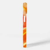 Oranje Patroon Case-Mate iPhone Case (Achterkant / Rechts)