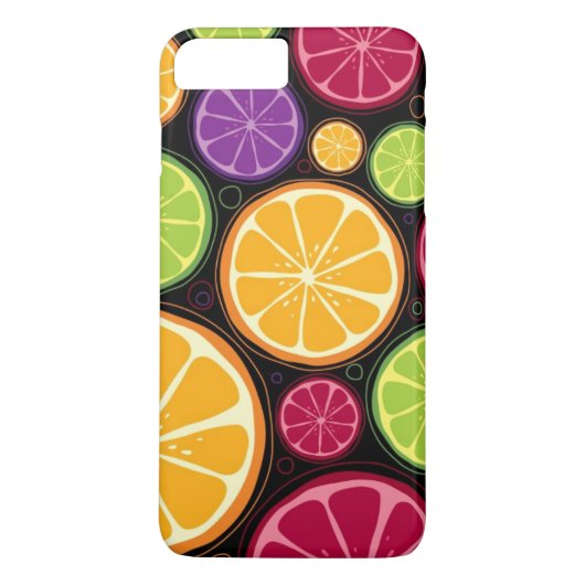 Oranje patroon en achtergrond Case-Mate iPhone case (Achterkant)
