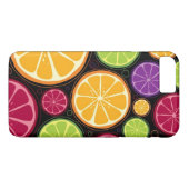 Oranje patroon en achtergrond Case-Mate iPhone case (Achterkant (Horizontaal))