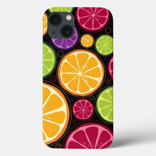 Oranje patroon en achtergrond Case-Mate iPhone case