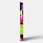 Oranje patroon en achtergrond Case-Mate iPhone case (Achterkant / Links)