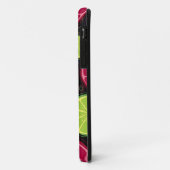 Oranje patroon en achtergrond Case-Mate iPhone case (Achterkant/links)