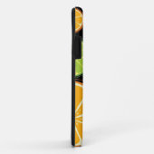 Oranje patroon en achtergrond Case-Mate iPhone case (Achterkant/rechts)