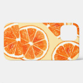 oranje patroon fruit, dieetvoeding, waterverf Case-Mate iPhone case (Achterkant (horizontaal))