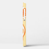 oranje patroon fruit, dieetvoeding, waterverf Case-Mate iPhone case (Achterkant / Links)