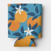 Oranje patroon:  naadloze textuur blikjeskoeler (Voorkant)