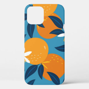 Oranje patroon: naadloze textuur Case-Mate iPhone case