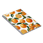 Oranje patroon notitieboek (Rechterzijde)