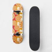 Oranje patroon skateboard (Voorkant)