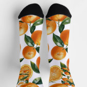 Oranje patroon sokken (Top)