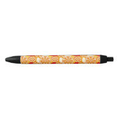 Oranje patroon zwarte inkt pen (Voorkant)