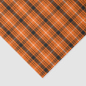 Oranje patroonpatroon tissuepapier (Detail)