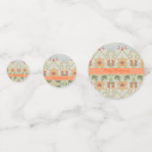 Oranje Pech en Groen Confetti (Achterkanten)