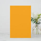 Oranje Peel Solid Color Briefpapier (Staand voorkant)